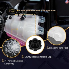 Coolant Reservoir Tank 603-383 Compatible with 2010-2016 Chevy Cruze 2012-2014