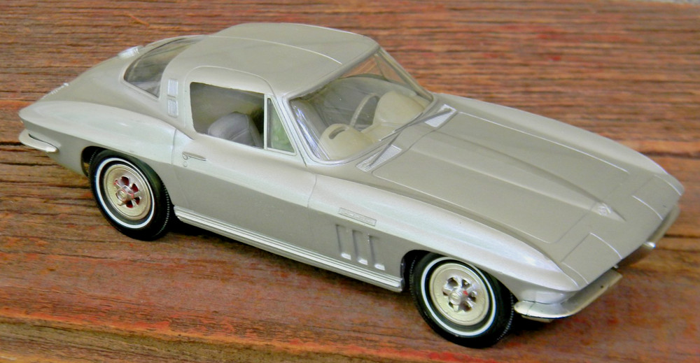 1965 Chevrolet Corvette Sting Ray Promo Car, Light Silver, No Box