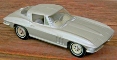 1965 Chevrolet Corvette Sting Ray Promo Car, Light Silver, No Box