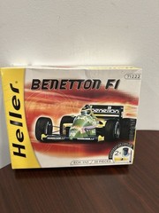 Heller Benetton F1 Grand Prix 1/43 Scale Kit #71222 Paint & Glue FACTORY SEALED