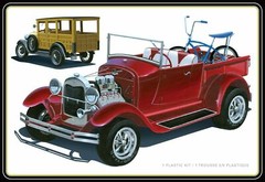 AMT 1929 Ford Woody Pickup 4 in1 1:25 Scale Model Car KIT#1269~NEW in BOX