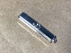 1/24 scale model kit Metal Plastic 53 Corvette Chrome Valve Cover No Box