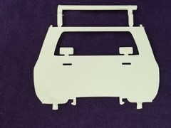 1979 GMC Captain Hook Wrecker FRONT PANEL for Revell 1:25 Model Kit 79