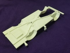 1960 Chevy Nomad Station Wagon CHASSIS FRAME FLOOR for AMT 1:25 Model Kit 60