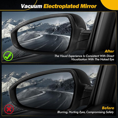 19-24 Left Driver Side Mirror Compatible with KIA Forte 2019 2020 2021 2022 2023
