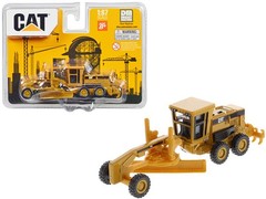 Diecast Masters 84403 1/87 CAT Caterpillar 163H Motor Grader Yellow