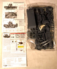 1/35 Mirage Hobby Polish WWII Version British Vickers E Mk A Twin Turret Machine