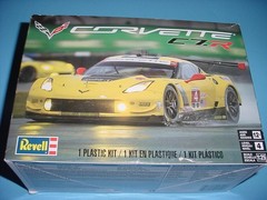 Revell 1:25 Corvette C7R GTLM #4 CAR Kit # 85-4304 (STARTED) – C7.R Vette