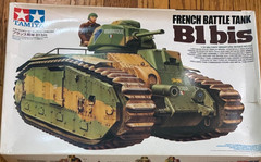 TAMIYA Kit #35282 FRENCH BATTLE TANK B1 bis!!! With LION’ ROAR Add on Set