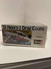 1951 Henry J Drag Coupe Model Car Kit L@@k Factory Seal H-1262:200￼