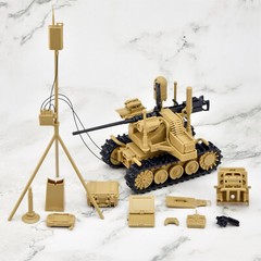 TOMYTEC 1/12 Little Armory LD049 ARMED UGV 2 .50 CAL CARRIER Model Kit 329985