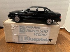 1989 Ford Taurus SHO Sedan Black #6066 Dealer PROMO NEW