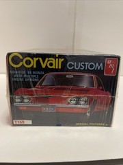 VINTAGE **FACTORY-SEALED AMT “1969 CHEVY CORVAIR MONZA CUSTOM” T159 KIT **NIB!