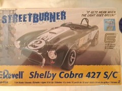 Revell STREETBURNER Ford Shelby Cobra 427 S/C Scale 1/24 Model Kit 85-2828 NIB