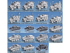 3D printed Military vehicles Tank models 100’s to Choose from in all scales (P1)