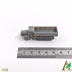 1/144 WWII German Sd.Kfz. 3 Half-Track Resin Model Kit Unpainted New