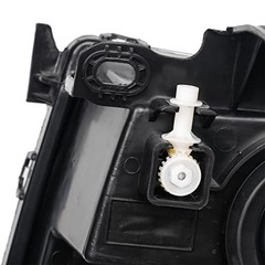 Headlight Assembly Compatible with 2007-2013 Chevy Silverado 1500, Chrome Amber
