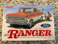 1971 FORD F-150 RANGER XLT NEW FACTORY SEALED MODEL CAR KIT #1208 MOEBIUS MODELS