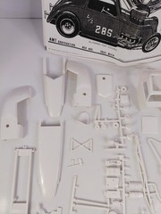 AMT 1961 ISSUE FIAT AND DRAGSTER 3 in 1 DOUBLE DRAGSTER MODEL KIT T-161
