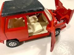 Corgi Toys No. 283 OSI DAF-City Car Whizzwheels red Mint