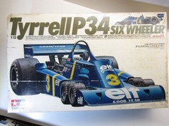 Tamiya 1:12 Scale Tyrrell P34 6 Wheeler Model Kit # 12021 & New Shunko Decals