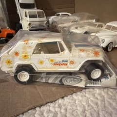 Vintage AMT Revell MPC Lot Of 12 Junkyard White Party All Unpainted Cars & Parts