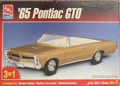 65 GTO FRONT PAN. 120 1621 AMT 1:25 Model Car Parts COMBINE PARTS SAVE $