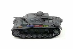 New 1/72 German Panzer III Ausf. G Tank (Paint & Pre-Built) WWII Military Model