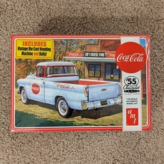 AMT Coca Cola 1955 Chevrolet Cameo Pickup Truck 1/25 Scale Model Kit AMT1094/12