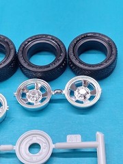 Revell AMT Ertl MPC Monogram MPC 1/25 Model Part 1968 El Camino Custom Wheels
