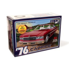 MPC 1976 Chevy Caprice w/Trailer 2T 125 MPC963M Plastics Car/Truck 1/24-1/25