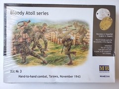 Master Box 1:35 WWII Bloody Atoll Combat Tarawa 1943 Model 5 Figure Kit MB3544