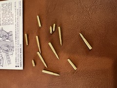 1/35 GER. stuG III BRASS 7.5 & 10.5 cm Projectiles Military Artillery DIO Model