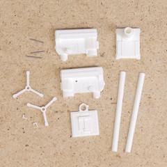 1/24-1/25 Scale Floor Drill Press Kit for Model Car Shop, Garage, Diorama
