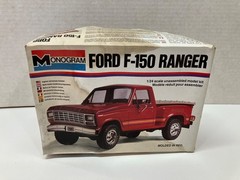 VINTAGE MONOGRAM 1/24 SCALE FORD F-150 RANGER MODEL KIT SEALED INSIDE