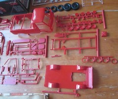 IMC Dodge A100 Pickup Truck Stock Push Car or Little Red Wagon Unbuilt Kit # 107