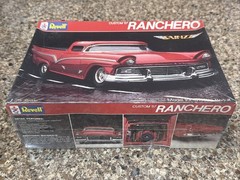 REVELL ORIGINAL 1957 FORD RANCHERO SAINTZ FACTORY SEALED KIT! CIRCA 1984! VMCP!