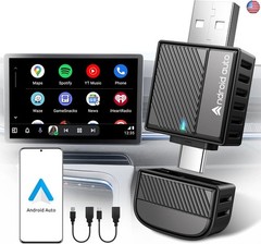 ByteWave Android Auto Wireless Adapter, 2025 NFC & Bluetooth 5.3 Convert