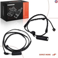 A-Premium Front and Rear Disc Brake Pad Wear Sensors Compatible with BMW E46