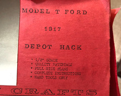 Tin Lizzy Crafts 1917 Model T Ford Depot Hack