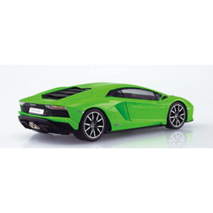 Aoshima: 1/32 The Snap Kit Lamborghini Aventador S (Pearl Green) Scale Model Kit