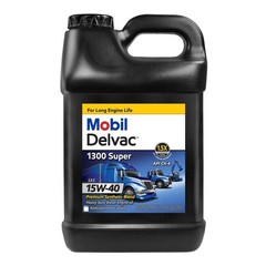 Mobil Delvac 1300 Super Syn Blend Diesel Oil 15W-40 Two 2.5 Gal 122493