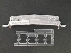 1966 Malibu FRONT BUMPER GRILL HEADLIGHTS from Revell Monogram 1:24 Model Kit 66