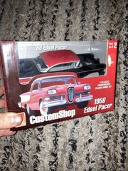 AMT #30245 – 1958 Edsel Pacer CustomShop -sealed – COMPLETE – RARE 1990s Kit