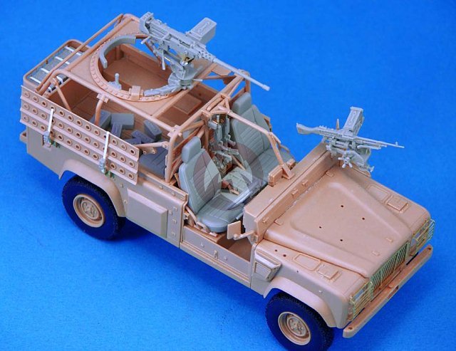 Legend 1/35 Land Rover Wolf WMIK Detailing Set (for Hobby Boss) [Resin] LF1230