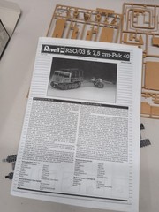 Revell 03067 RSO/03 & 7.5cm Pak 40 1:35 Skill/Level 5 New Open Box