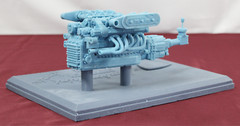 Lamborghini Countach Engine Motor Model Kit 1/6