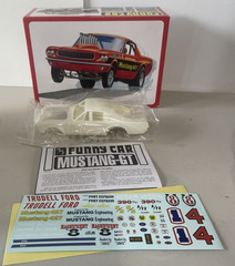AMT FUNNY CAR MUSTANG GT 427 RETRO DELUXE KIT AMT 888/12 = OPEN BOX SEALED BAGS