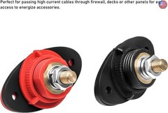 Recoil BTTP-38 Premium High Current 3/8? Feed-Thru Panel Battery Terminal