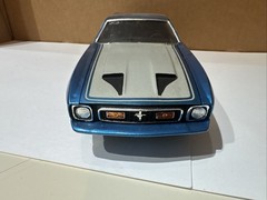 1971 Ford Mustang Boss 351 1/25 Scale Built Model. Free Shipping